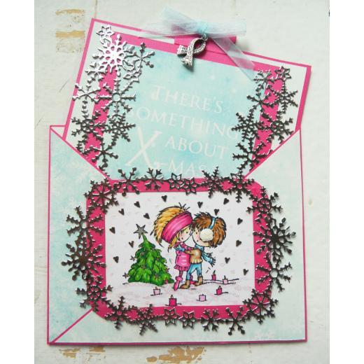 Marianne Design Fustella Craftables – Punti PassePartout Base – Per Intaglio E Goffratura, 19x12 Cm