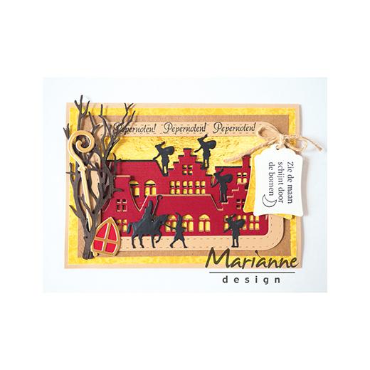 Image result for cards made using marianne design die LR0494
