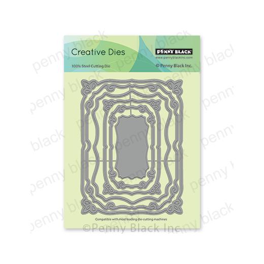Penny Black Creative Dies Graceful Stackers 51658 Buddly Crafts