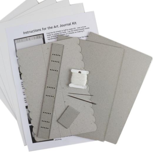 Tando Creative Greyboard Art Journal Bookbinding Starter Kit 155mm x