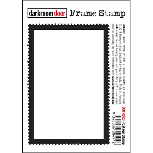 Darkroom Door Frame Cling Rubber Stamp DDFR020 Postage Stamp Buddly Crafts