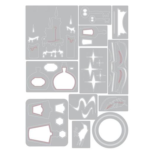 Sizzix Thinlits Die Set by Tim Holtz 13pcs - Regions Beyond #664207 ...