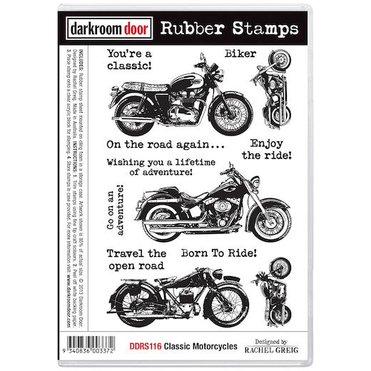 Darkroom Door Cling Rubber Stamps Set DDRS116 Classic