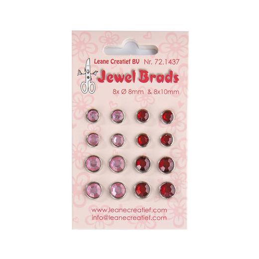 Leane Creatief Jewel Brads 16pcs - Picture 2 of 3