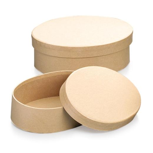Knorr Prandell Cardboard Gift Boxes 14cm & 15cm Oval Set 772