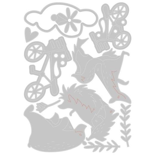 Sizzix Thinlits Die Set 11PK - Flowers in Umbrella by Olivia Rose, 15