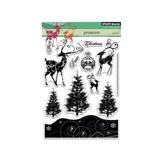 Penny Black Clear Stamps - Prancers 30-258 | Buddly Crafts