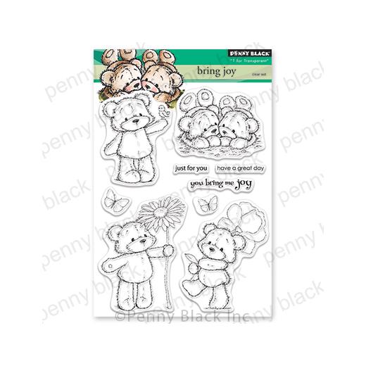 Penny Black Clear Stamps - Bring Joy 30-978