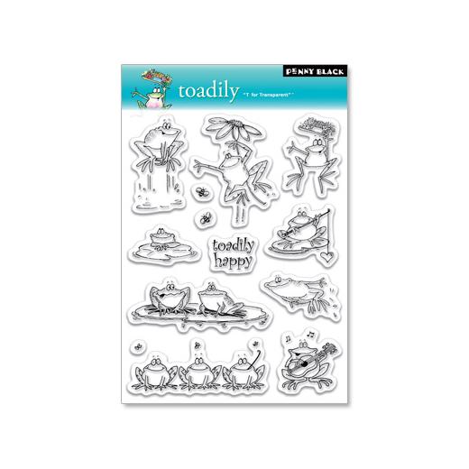 Penny Black Clear Stamps Toadily 30022 Buddly Crafts