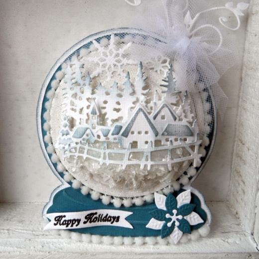 Marianne Design Collectables Cutting Dies Snow Globe COL1362 Buddly