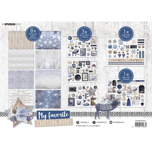 Studio Light My Favorite Crafting Book Snowy Afternoon Elements 95