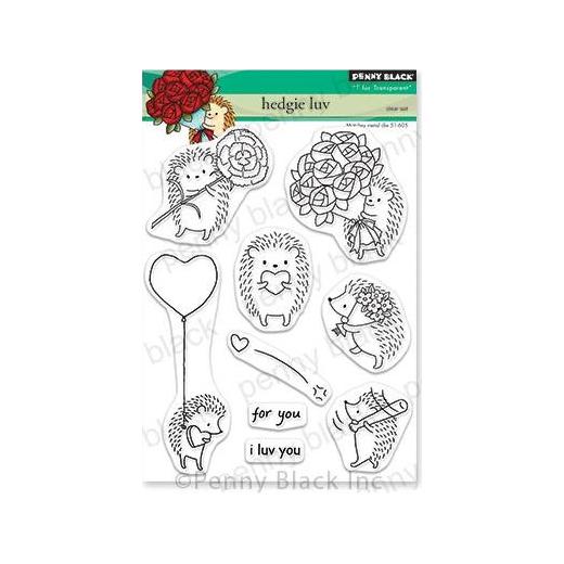 Penny Black Clear Stamps Hedgie Luv 30658 Buddly Crafts