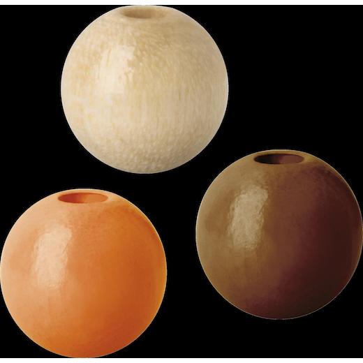 Knorr Prandell Ø 8mm Painted Round Beech Wood Beads Mix 85pcs - Picture 12 of 22