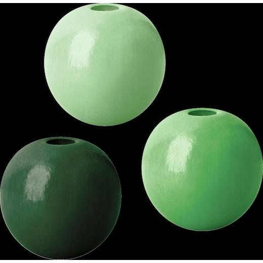 Knorr Prandell Ø 15mm Painted Round Beech Wood Beads Mix 15pcs - Picture 7 of 21