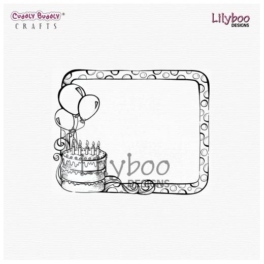 Lilyboo Designs Digital Stamp - Birthday Frame | Buddly Crafts