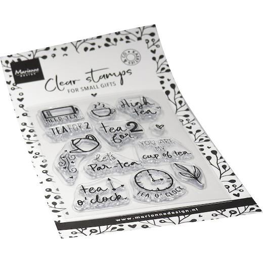 Marianne Design Clear Stamps - Time for Tea CS1192 | Buddly Crafts