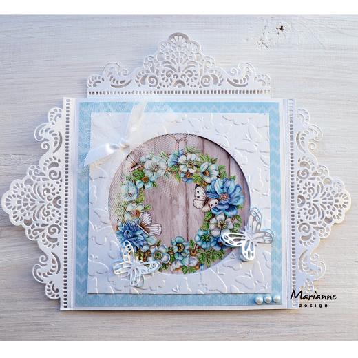 Marianne Design Embossing Folder Butterflies DF3433 Buddly Crafts