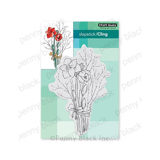 Penny Black Cling Rubber Stamps Amaryllis Bundle 40855 Buddly Crafts
