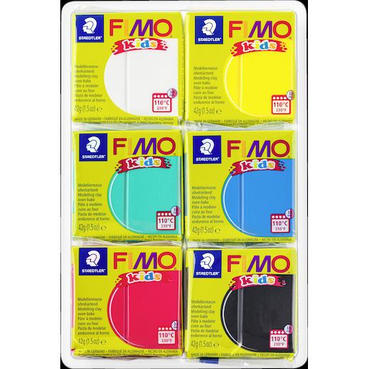 FIMO Kids Form & Play Clay Pack 6pcs - Picture 3 of 5