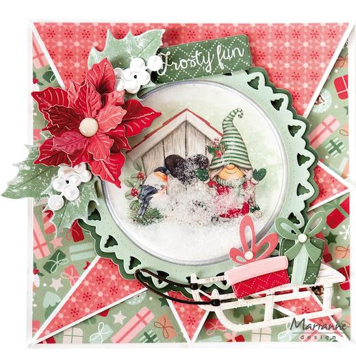 Marianne Design A4 Cardtoppers Sheet - Gnomes North Pole VK9606 ...