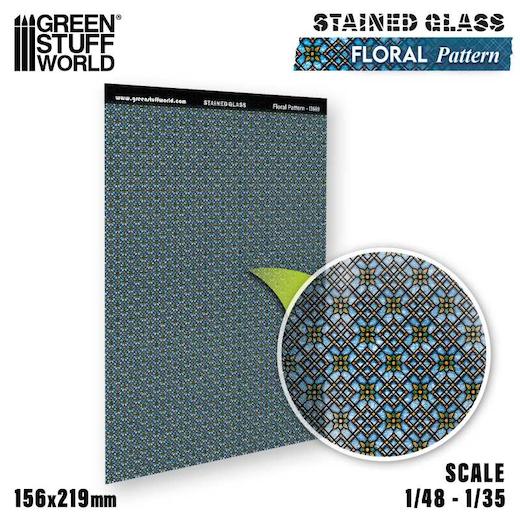 Green Stuff World Miniature Stained Glass Acetate Scale 1/48 - 1/35 ...