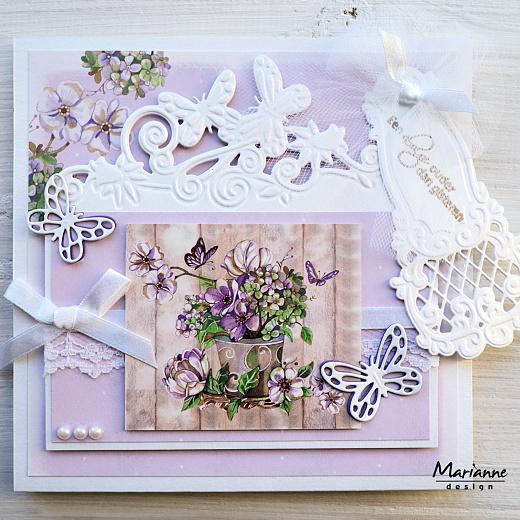 Image result for cards made using Mariane creatables butterfly border