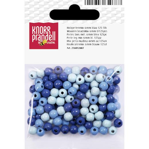 Knorr Prandell Ø 6mm Painted Round Beech Wood Beads Mix 125pcs - Picture 2 of 21