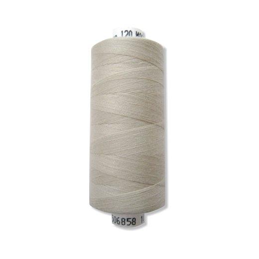 M050 5 x LIGHT BEIGE POLYESTER SEWING THREADS COTTON 120s 