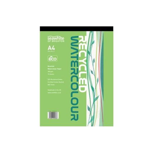Seawhite 300gsm Recycled Watercolour Pad 15 Sheets - Picture 3 of 3