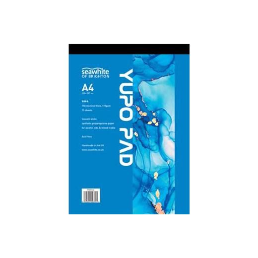Seawhite 115gsm YUPO Synthetic Paper Pad 15 Sheets