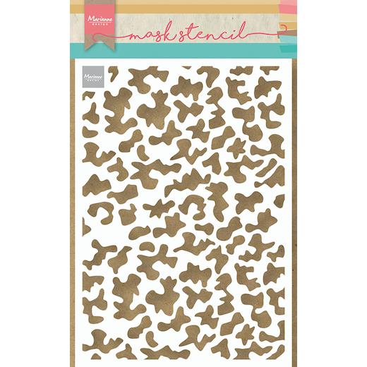 Marianne Design A5 Mask Stencil - Camouflage PS8090 | Buddly Crafts