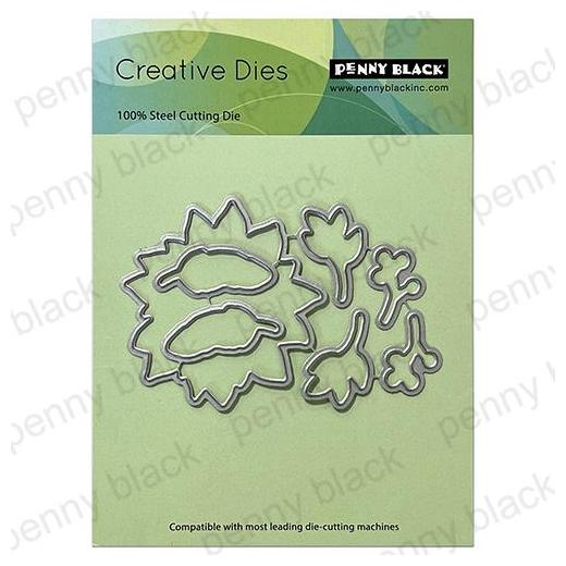 Penny Black Creative Cutting Dies - Poinsettia Cut Out 51-869 | Buddly ...