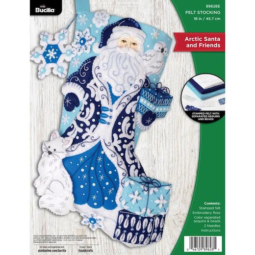 Bucilla Santa and Reindeer online #84844 Felt Stocking Kit