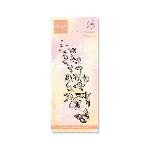 ys/m Transparent Sandpipers Clear Stamps Marianne Design Tinys Border 