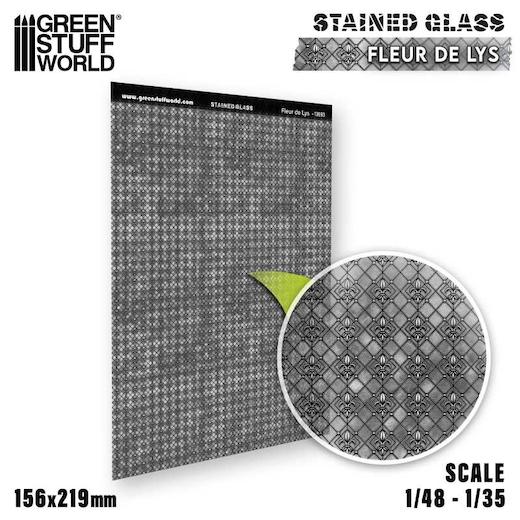 Green Stuff World Miniature Stained Glass Acetate Scale 1/48 - 1/35 | eBay