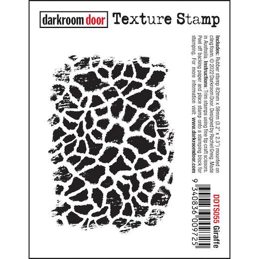 Darkroom Door Texture Cling Rubber Stamp - DDTS040 Chicken Wire | Buddly Crafts