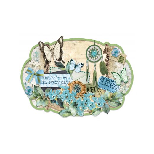 Studio Light A4 DieCut Block (makes 12 cards) Jenine Siemerink 91