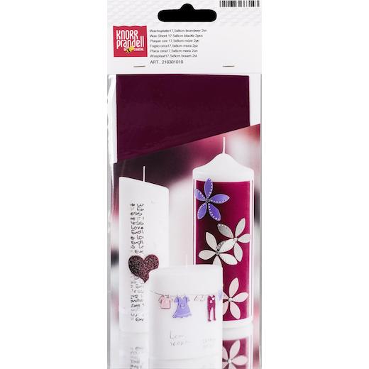 Knorr Prandell Candle Decorating Wax Sheet 175mm x 80mm 2pcs - Picture 8 of 39