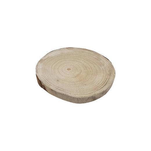 Round Paulownia Tree Bark Slice - ± 25cm x 2.3cm deep | Buddly Crafts