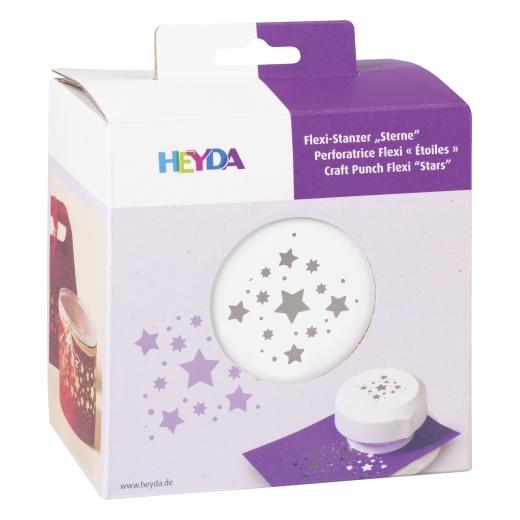 Heyda 'AllOver the Page' Flexi Craft Punch Stars Buddly