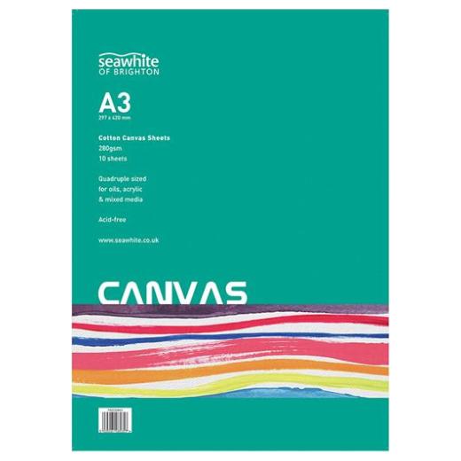 Almohadilla de lona de algodón Seawhite 280 gsm 10 hojas - Imagen 2 de 3