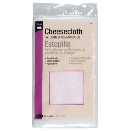 Dritz 36" Wide Cheesecloth Fabric for Crafts & Household Use