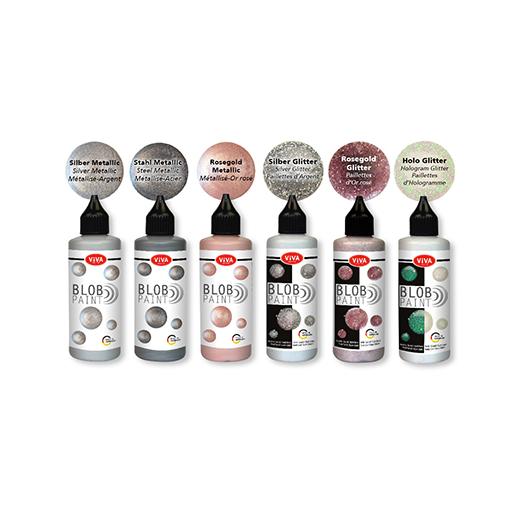 Viva Decor Blob Paint Starter Set 6 x 90ml