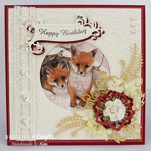 Handmade Wildlife Greetings Card - Fox Handmade Wildlife Greetings Card - Fox