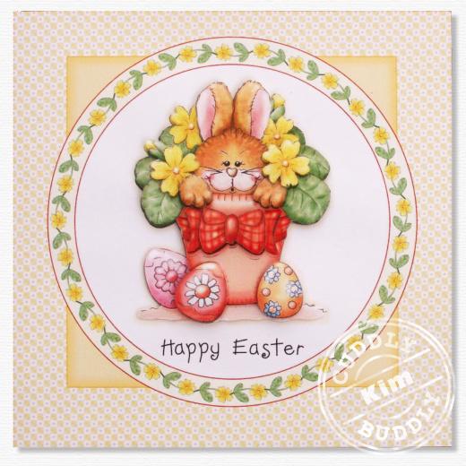 Kim's Print & Craft 3D Decoupage - Easter Bunny | Buddly Crafts