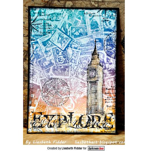 Darkroom Door Cling Rubber Stamps Set DDRS090 Discover Buddly Crafts