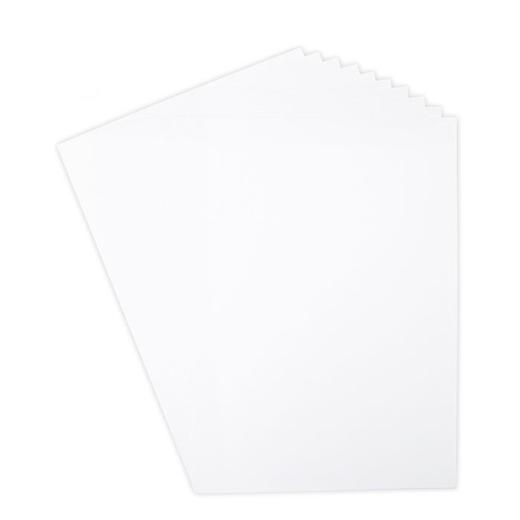 Sizzix A4 Smooth Cardstock 60pcs White 665990 Buddly Crafts