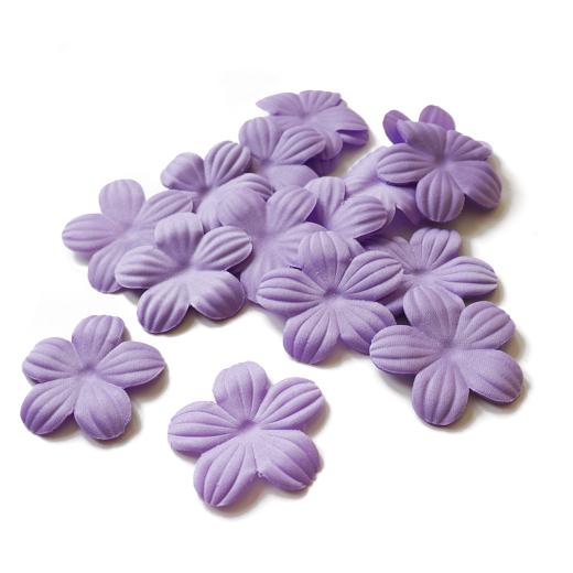 Buddly Crafts 35mm Silk Flowers 50pcs - Lilac | Buddly Crafts