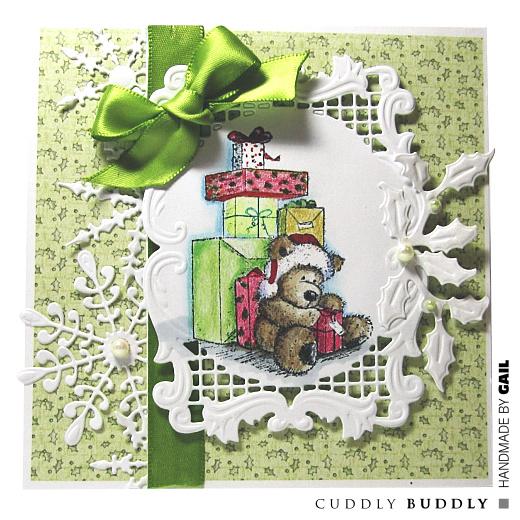 Cuddly Buddly Clear Stamps - Time for Giving CBS0008 | Buddly Crafts
