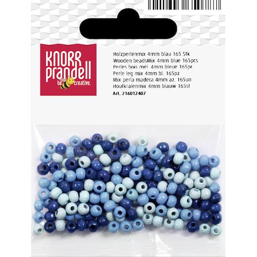 Knorr Prandell Ø 4mm Painted Round Beech Wood Beads Mix 165pcs - Picture 2 of 19